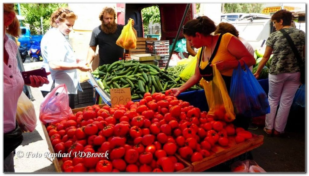 Markt op Kreta