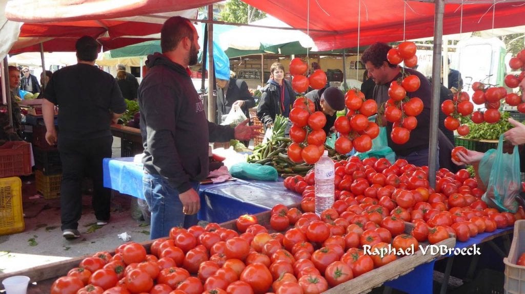 Markt op Kreta